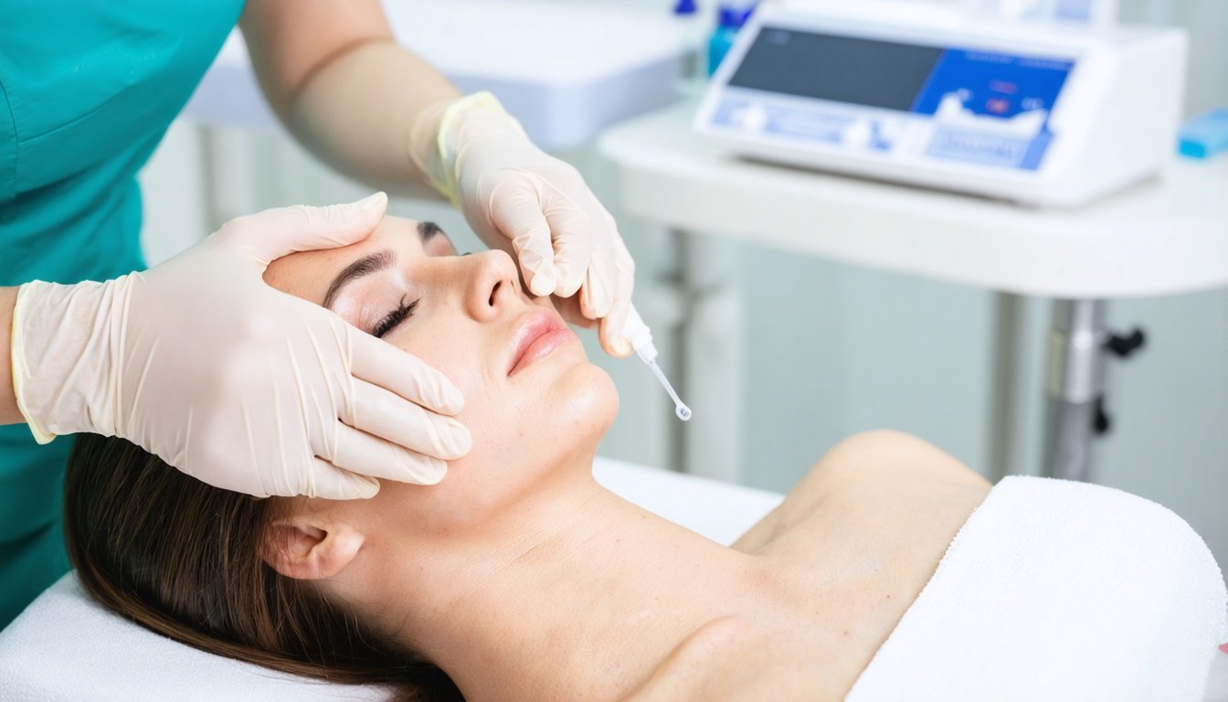 Microneedling Step 3 - Serum Application